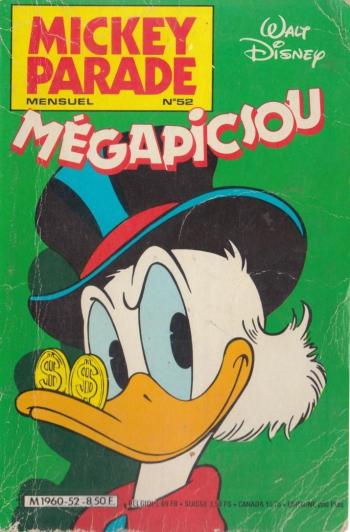 Couverture de l'album Mickey Parade - 52. Mégapicsou