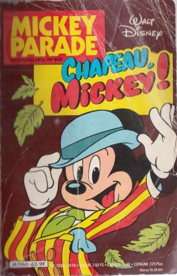 Couverture de l'album Mickey Parade - 62. Chapeau, Mickey