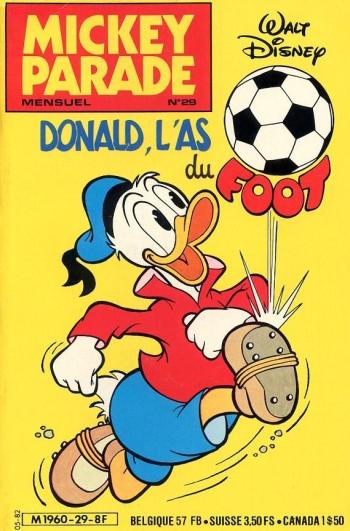 Couverture de l'album Mickey Parade - 29. Donald, l'as du foot