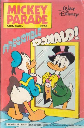 Couverture de l'album Mickey Parade - 49. Irresistible Donald