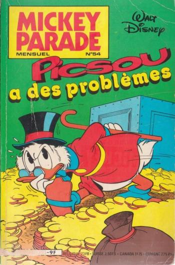 Couverture de l'album Mickey Parade - 54. Picsou a des problèmes