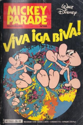 Couverture de l'album Mickey Parade - 58. Viva iga Biva!