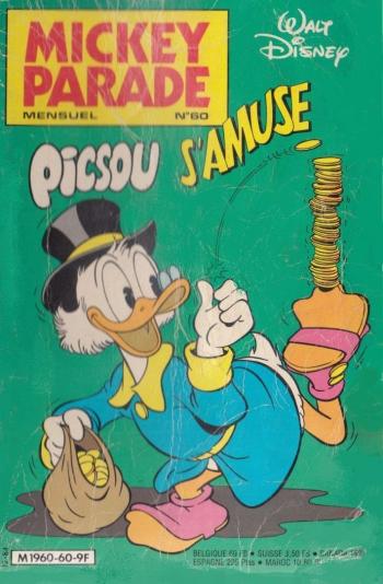 Couverture de l'album Mickey Parade - 60. Picsou s'amuse