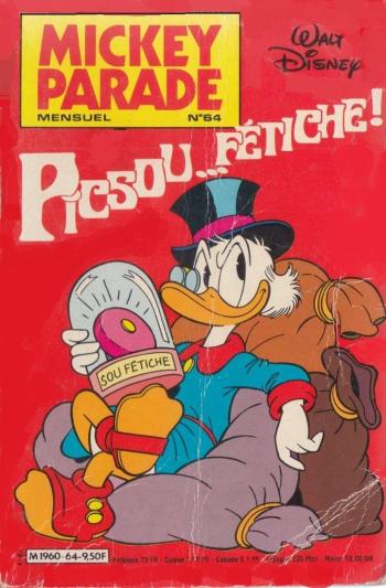 Couverture de l'album Mickey Parade - 64. picsou... Fétiche!