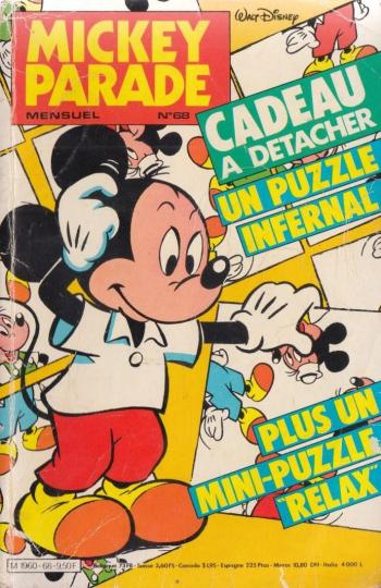 Couverture de l'album Mickey Parade - 68. Un puzzle infernal