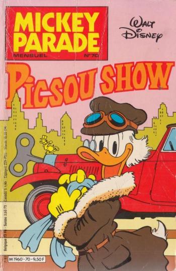 Couverture de l'album Mickey Parade - 70. Picsou show