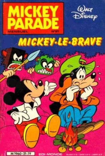 Couverture de l'album Mickey Parade - 21. Mickey-le-brave