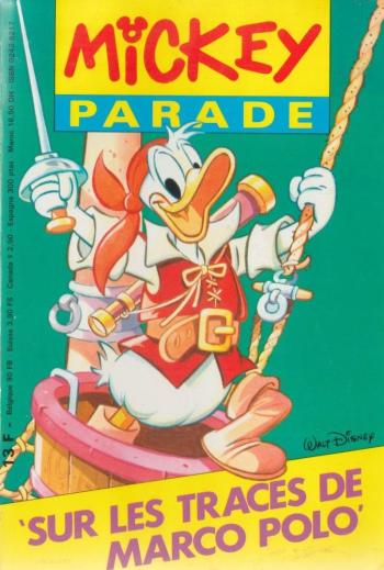 Couverture de l'album Mickey Parade - 135. 'Sur les traces de Marco Polo'