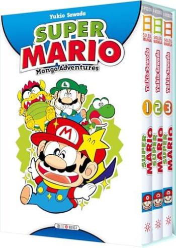 Couverture de l'album Super Mario - Manga Adventures - COF. Cffret des Tomes 1 à 3