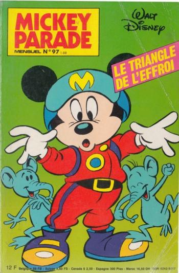 Couverture de l'album Mickey Parade - 97. Le triangle de l'effroi