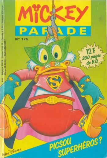 Couverture de l'album Mickey Parade - 126. Picsou Superhéros ?