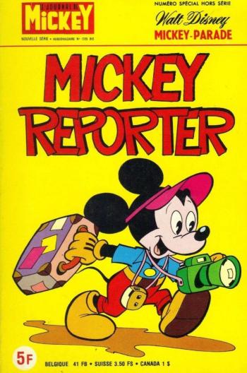 Couverture de l'album Mickey Parade (Supplément du journal de Mickey) - 57. Mickey Reporter