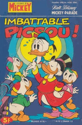 Couverture de l'album Mickey Parade (Supplément du journal de Mickey) - 51. Imbattable Picsou !