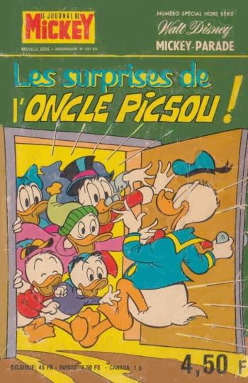 Couverture de l'album Mickey Parade (Supplément du journal de Mickey) - 45. Les Surprises de l'Oncle Picsou !