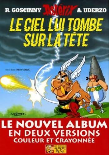 Couverture de l'album Astérix - 33. Le ciel lui tombe sur la tête (Version luxe)