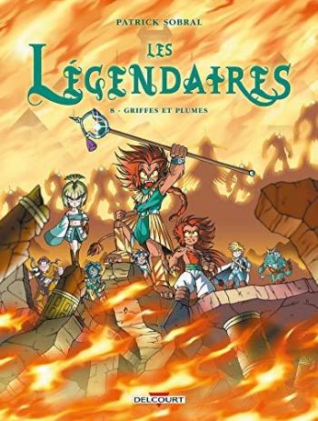 Couverture de l'album Les Légendaires - 8. Griffes et plumes