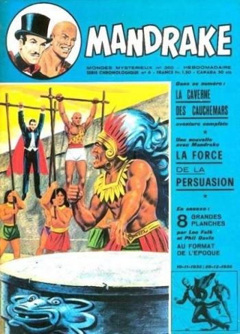 Couverture de l'album Mandrake - Mondes mystérieux - 360. La caverne des cauchemars