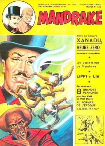 Couverture de l'album Mandrake - Mondes mystérieux - 367. Xanadu, heure zéro