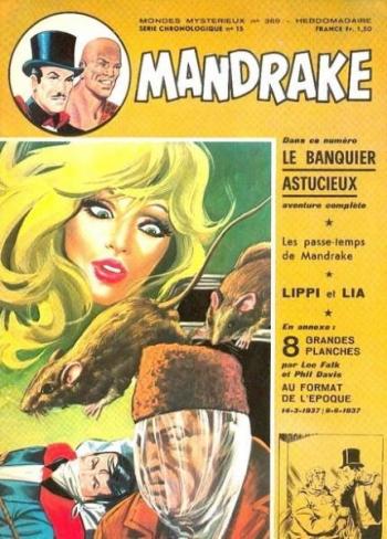 Couverture de l'album Mandrake - Mondes mystérieux - 369. Le banquier astucieux