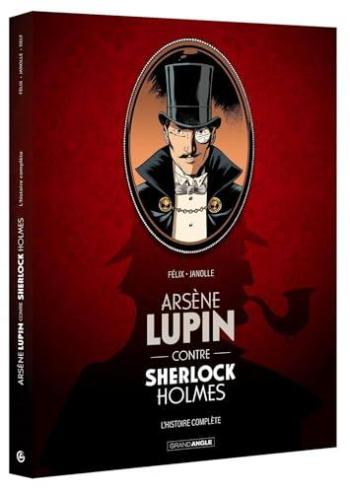 Couverture de l'album Arsène Lupin (Félix - Janolle - Minerbe) - COF. Arsène Lupin contre Sherlock Holmes