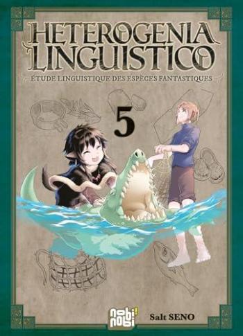 Couverture de l'album Heterogenia Linguistico - Étude linguistique des espèces fantastiques - 5. Tome 5