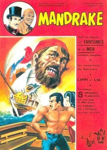 Couverture de l'album Mandrake - Mondes mystérieux - 370. Les fantômes de la mer