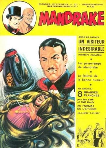 Couverture de l'album Mandrake - Mondes mystérieux - 371. Un visiteur indésirable