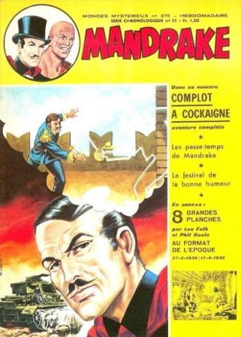 Couverture de l'album Mandrake - Mondes mystérieux - 375. Complot à Cockaigne