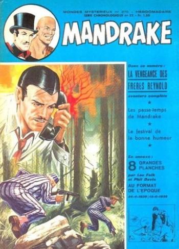 Couverture de l'album Mandrake - Mondes mystérieux - 376. La vengeance des frères Reynold