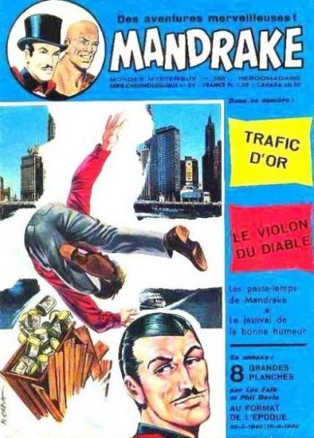 Couverture de l'album Mandrake - Mondes mystérieux - 388. Trafic d'or