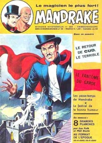 Couverture de l'album Mandrake - Mondes mystérieux - 389. Le retour de Cud, le terrible