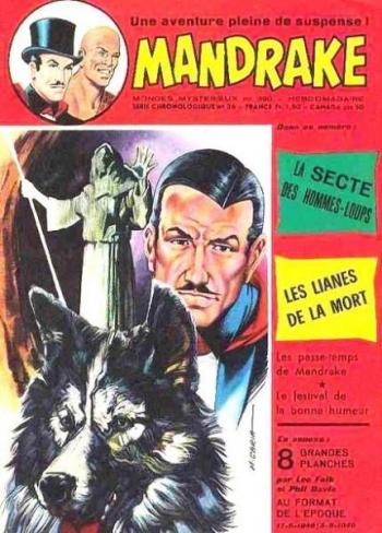 Couverture de l'album Mandrake - Mondes mystérieux - 390. La secte des hommes-loups