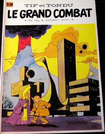 Couverture de l'album Tif et Tondu - 13. Le grand combat