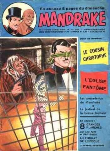 Couverture de l'album Mandrake - Mondes mystérieux - 392. Le cousin Christophe