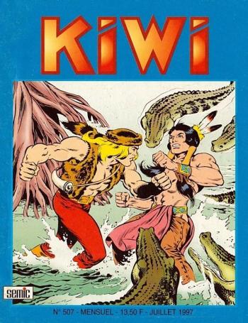 Couverture de l'album Kiwi - 507. La captive des marais