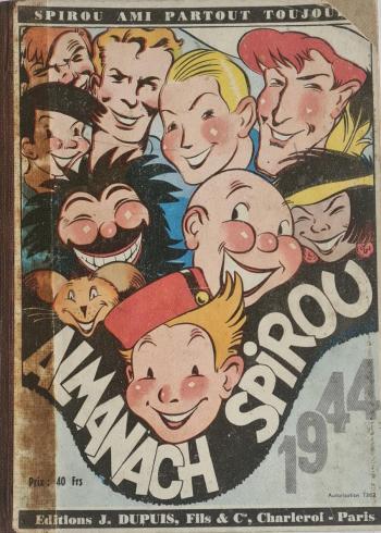 Couverture de l'album Spirou et Fantasio (Divers) - HS. Almanach Spirou 1944