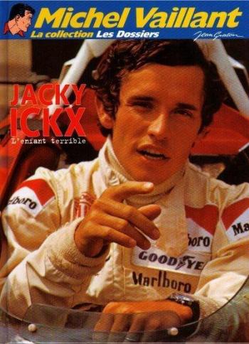 Couverture de l'album Michel Vaillant (La Collection) - 89. La collection Les Dossiers - Jacky Ickx L'enfant terrible