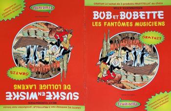 Couverture de l'album Bob et Bobette (Publicité) - HS. Les Fantômes Musiciens (De Lollige Lakens)