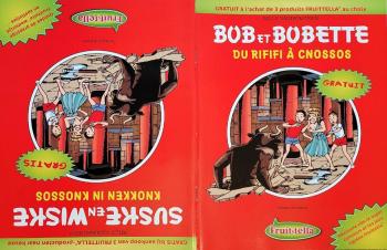 Couverture de l'album Bob et Bobette (Publicité) - HS. Du Rififi à Cnossos (Knokken in Knossos)