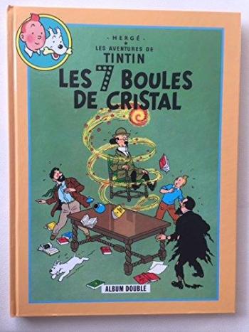 Couverture de l'album Tintin (France Loisirs - album double) - 10. Les 7 Boules de Cristal / Le Temple du Soleil