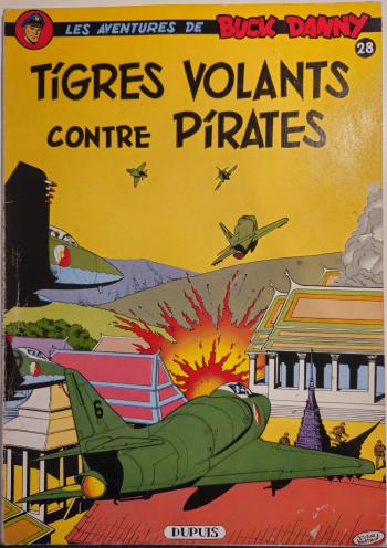 Couverture de l'album Buck Danny - 28. Tigres volants contre pirates