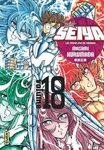 Couverture de l'album Saint Seiya - Les Chevaliers du Zodiaque (Deluxe) - 18. Tome 18