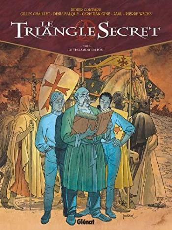 Couverture de l'album Le Triangle secret - 1. Le Testament du Fou