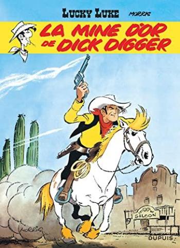 Couverture de l'album Lucky Luke (Dupuis) - 1. La Mine d'or de Dick Digger