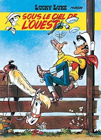 Couverture de l'album Lucky Luke (Dupuis) - 4. Sous le ciel de l'Ouest