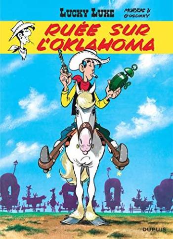 Couverture de l'album Lucky Luke (Dupuis) - 14. Ruée sur l'Oklahoma