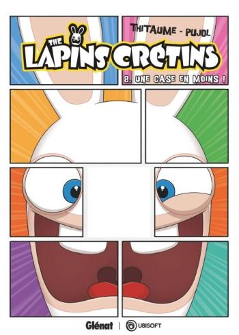 Couverture de l'album The lapins crétins - 8. Une case en moins !