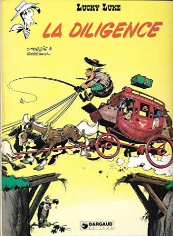 Couverture de l'album Lucky Luke (Lucky Comics / Dargaud / Le Lombard) - 1. La diligence