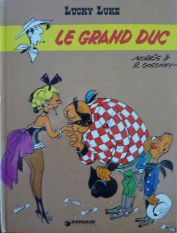 Couverture de l'album Lucky Luke (Lucky Comics / Dargaud / Le Lombard) - 9. Le grand duc