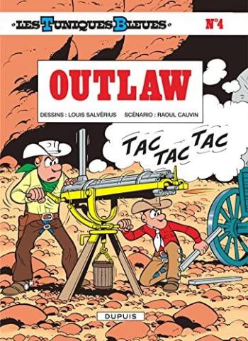 Couverture de l'album Les Tuniques bleues - 4. Outlaw